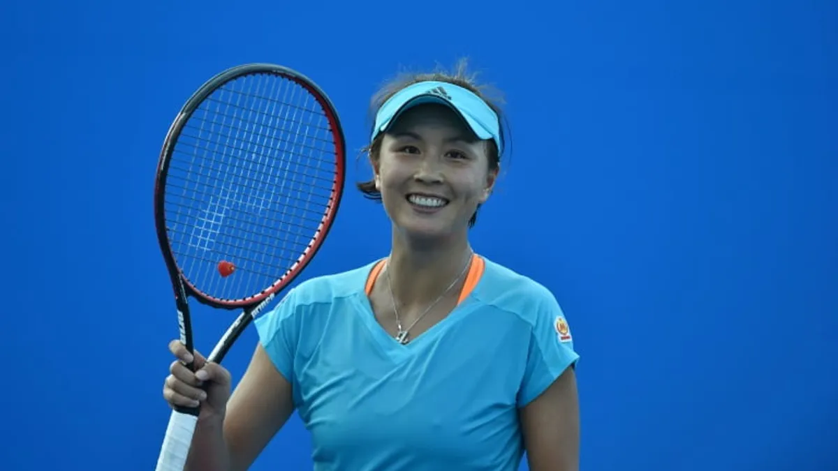 Amnezie pentru jucătoare chineză de tenis Shuai Peng (sursă: Facebook/Bangkok Times)
