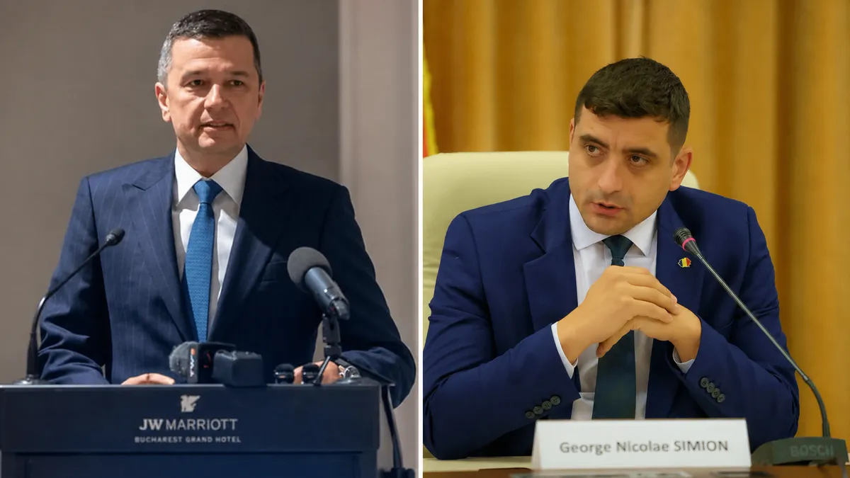PSD-AUR vor control asupra companiilor stat (sursa: Facebook/Sorin Grindeanu, George Simion)