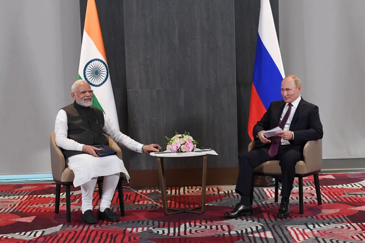 Putin încasează și de la aliați Foto: Twitter Narendra Modi