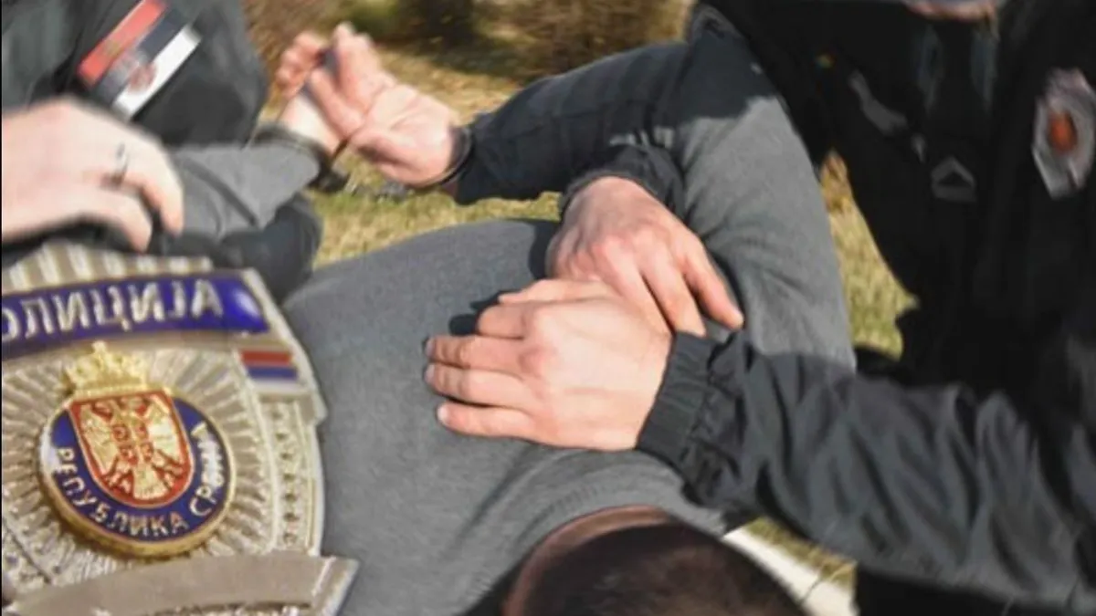 Atacuri în Franța, arestări în Serbia (sursa: mup.gov.rs)