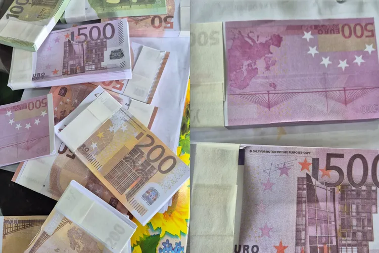 Bancnote false de 960 de milioane de euro în portul Constanța (sursa: Autoritatea Vamală Română)
