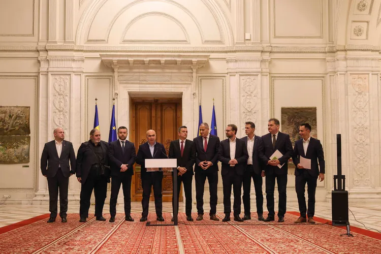 Prima schiță a viitorului Guvern Foto: Inquam/Octav Ganea