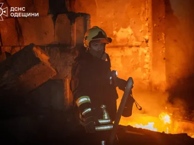 Zaporojie, atacat masiv de Rusia (sursa: Telegram/State Emergency Service)