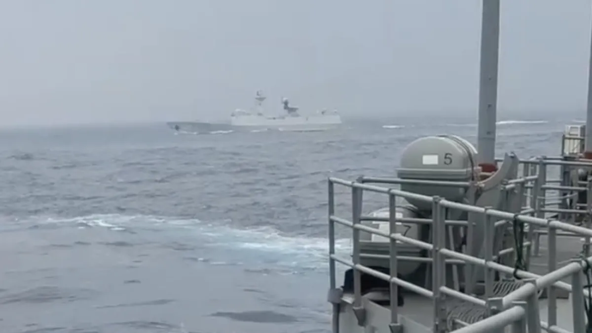 China agită apele în strâmtoarea Taiwan (sursa: Twitter/國防部 Ministry of National Defense, R.O.C.)