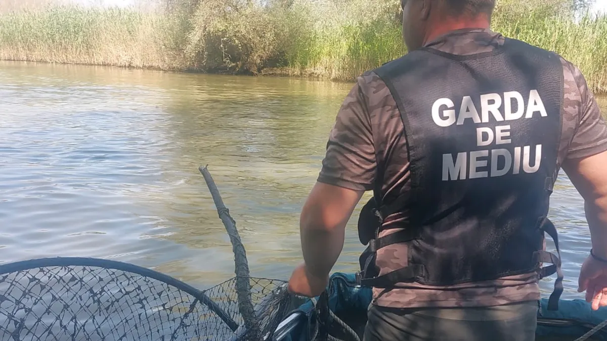 Litoral și în Delta Dunării, nereguli grave (sursa: Facebook/Ministerul Mediului - România)