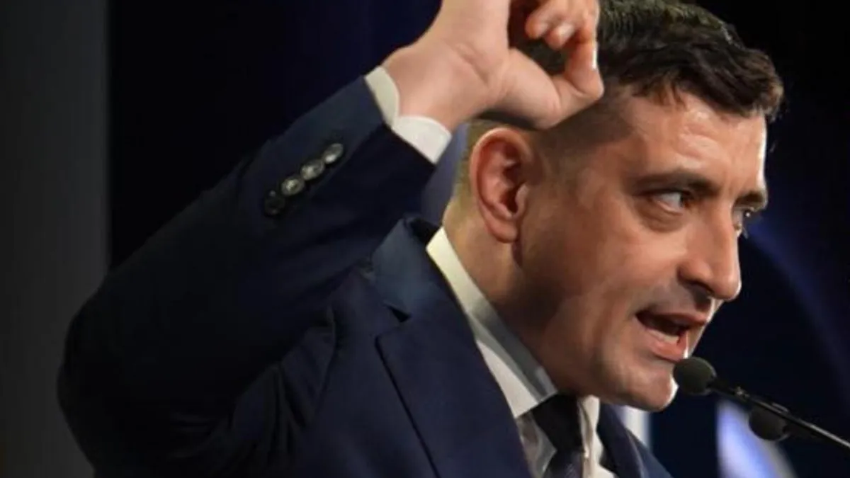 Simion, atac împotriva lui Dominic Fritz (sursa: Facebook/George Simion)