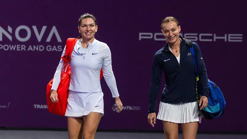 Simona Halep, eliminată din Transylvania Open (sursa: Facebook/TransylvaniaOpen)