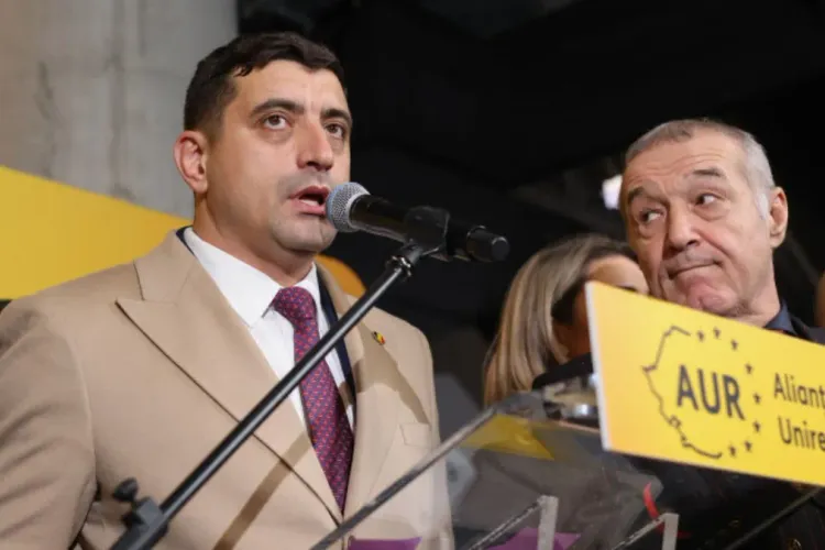 Becali s-a împăcat cu Simion sub cupola Catedralei Foto: Inquam/George Calin