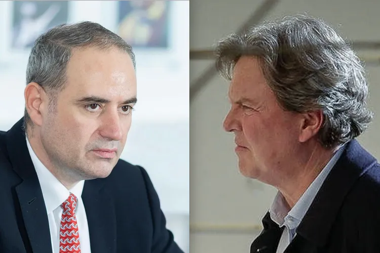 Nazare, asociat cu pedofil grec condamnat: Nikolaos Georgiadis, apropiat al premierului grec Mitsotakis (sursa: Facebook/Alexandru Nazare, newsbomb.gr)