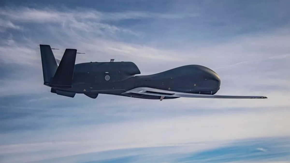 Dronă strategică americană survolează Marea Neagră (sursa: northropgrumman.com)