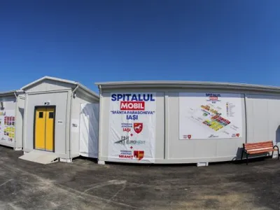 Spitalul modular COVID, eșec de milioane (sursa: ziaruldeiasi.ro)