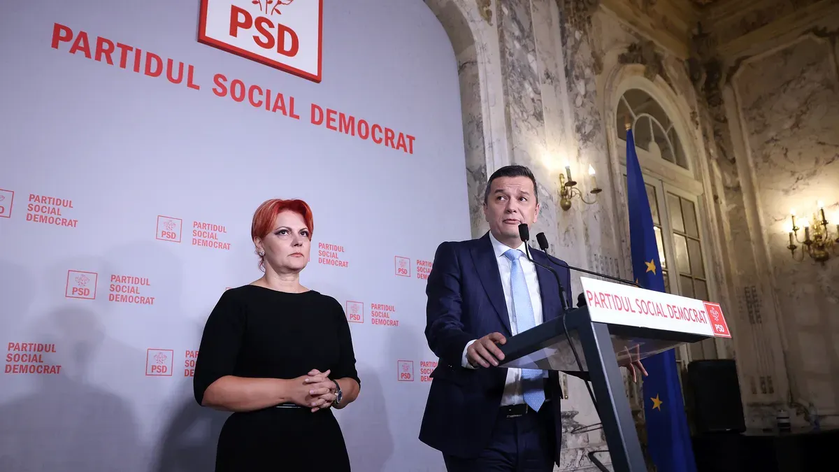 Sub presiunea Olguței Vasilescu, Grindeanu aurizează PSD și distruge PNRR-ul