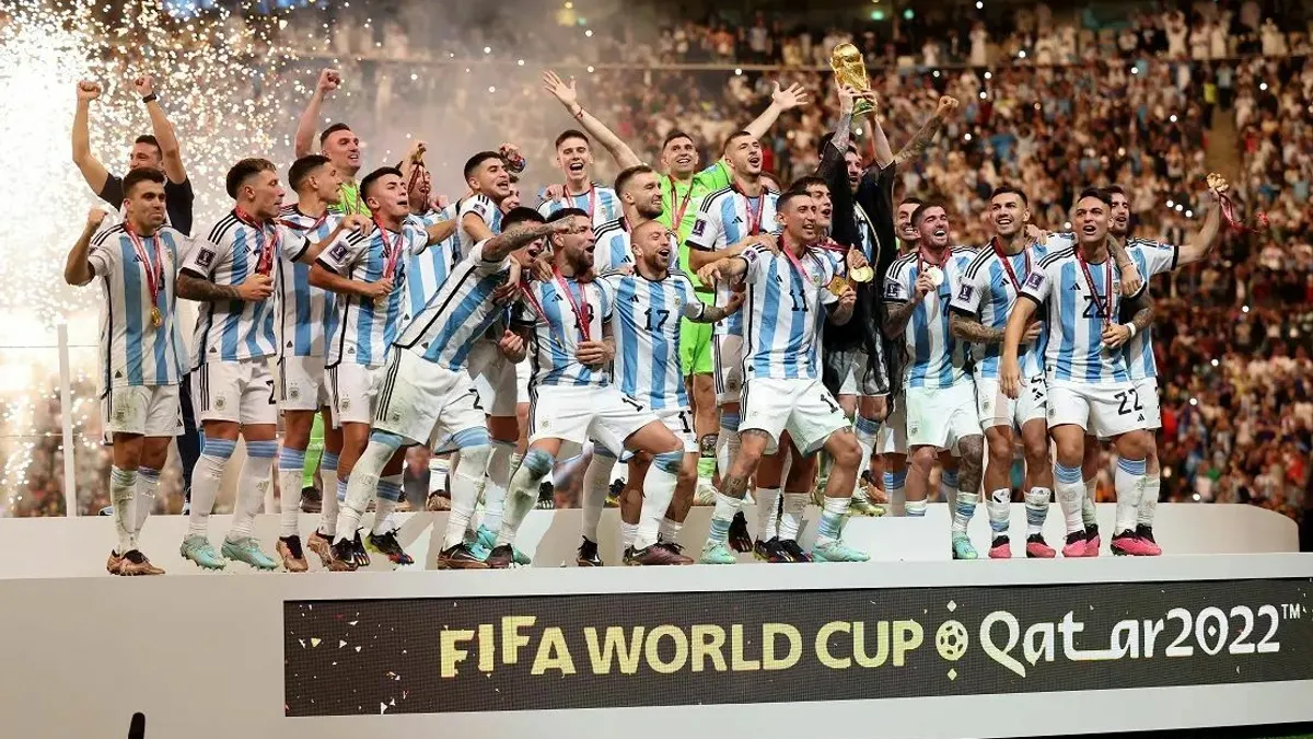 Rusia își asumă victoria Argentinei la Campionatul Mondial: meritul ar fi al vaccinului Sputnik V, folosit pe scară largă în această țară Foto: Facebook AFA - Selección Argentina