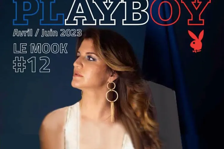 Ministra franceză Schiappa, pe coperta Playboy (sursa: Playboy)