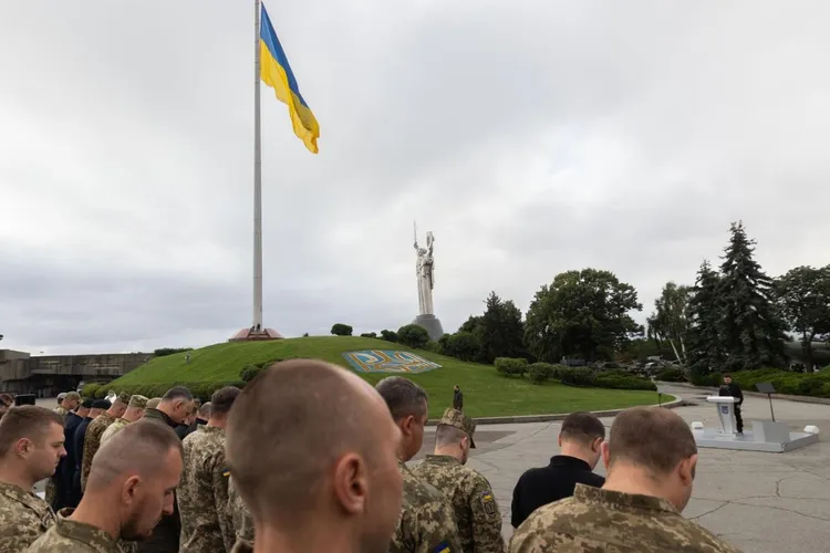 Mesajul lui Zelenski de Ziua Drapelului (sursa: X/Volodimir Zelenski)