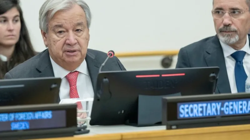 Guterres, "persona non grata" în Israel (sursa: X/ Antonio Guterres)