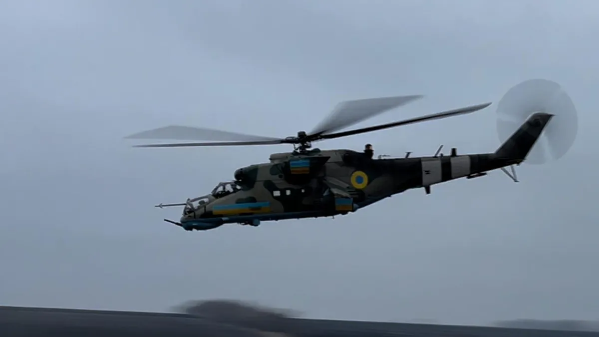 Avioane ucrainene adăpostite temporar în România (sursa: Facebook/Volodimir Zelenski)