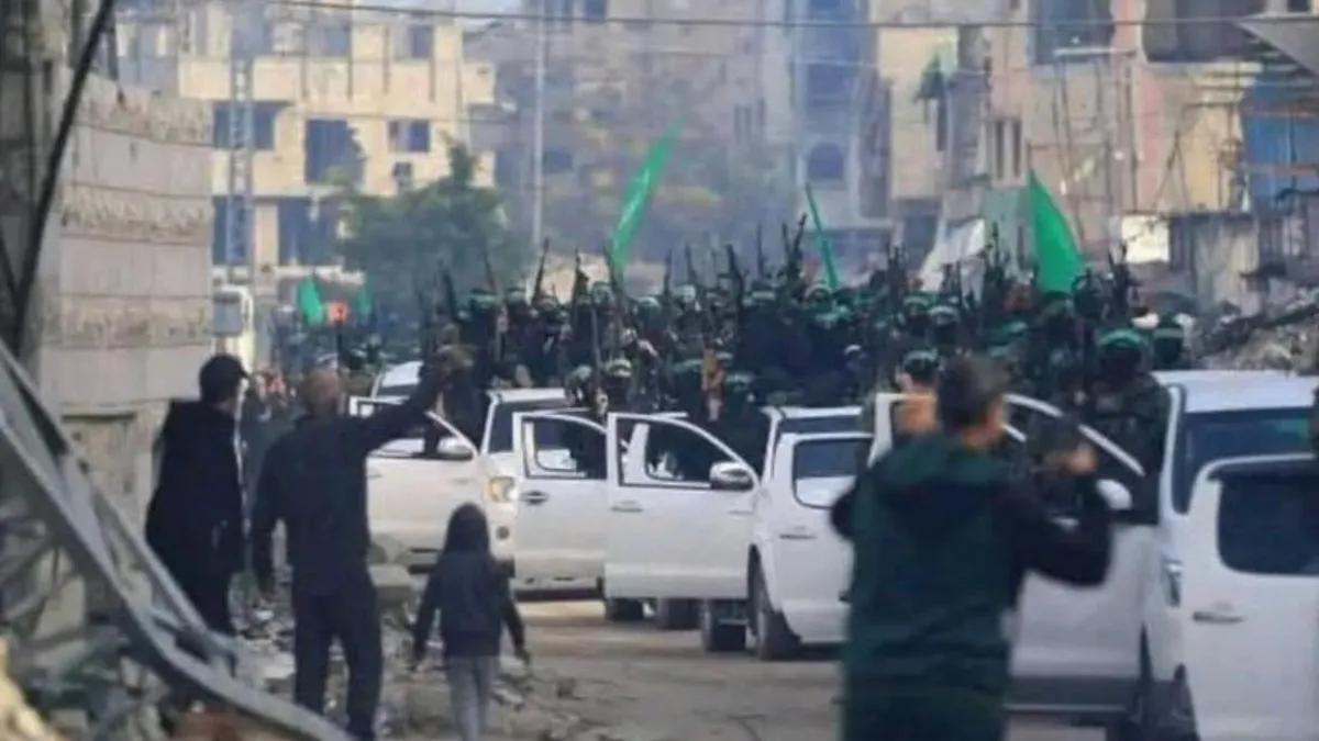 Hamas renunță la guvernarea Fâșiei Gaza (sursa: X/Global Sumud Flotilla)