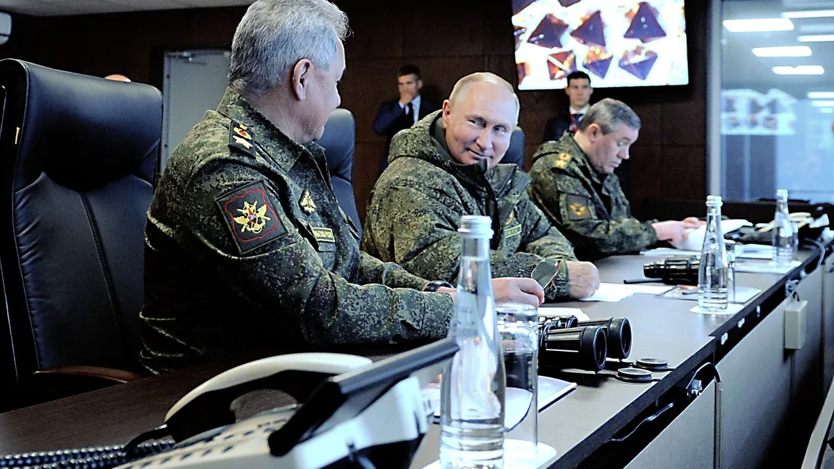 Putin, prima mutare pe tabla nucleară (sursa: kremlin.ru)