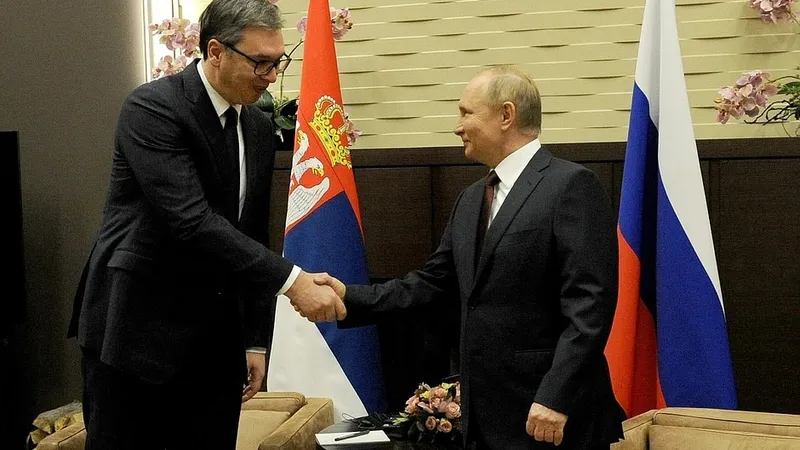 Președintele sârb Vučić, mulțumiri către Putin (sursa: Facebook/Aleksandar Vučić)