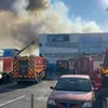 Incendiu puternic în București (sursa: Facebook/Alexandru Rogobete)