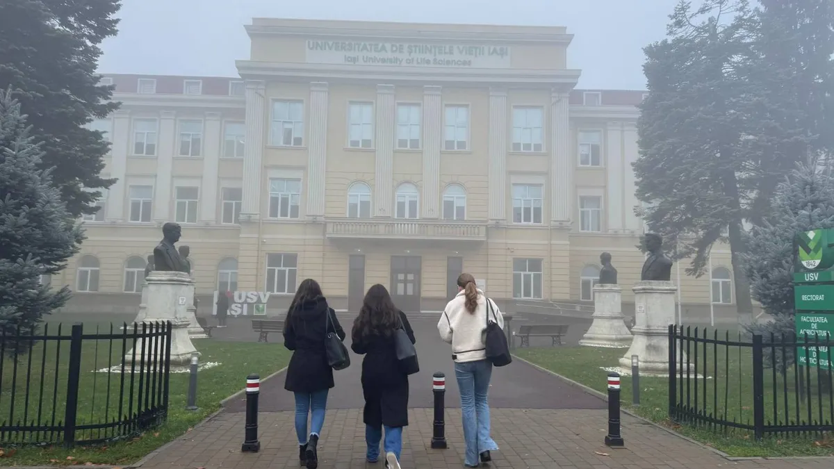 Profesor ieșean destituit pentru hărțuire sexuală (sursa: Facebook/Universitatea de Ştiinţele Vieții „Ion Ionescu de la Brad” Iaşi)