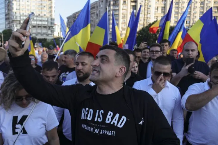 Ziua în care Simion et. co. i-au întors spatele lui Trump și s-au raliat poziției Rusiei Foto: Inquam/Octav Ganea