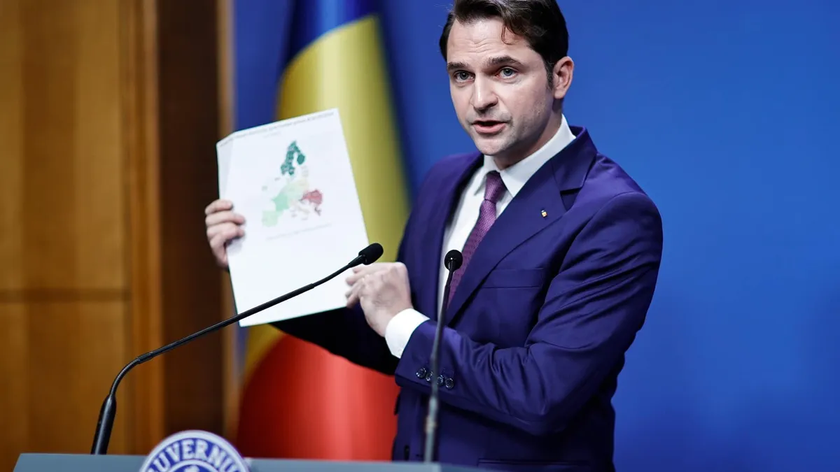 Burduja critică politicile europene de „înverzire”(sursa: Facebook/Sebastian Burduja)