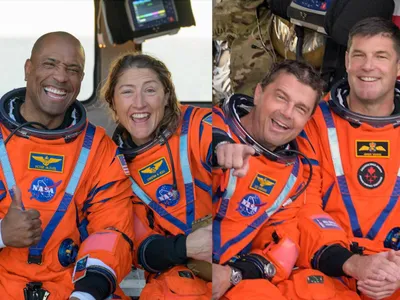 Artemis II, capsula Orion revine pe Pământ (sursa: Facebook/NASA Artemis)