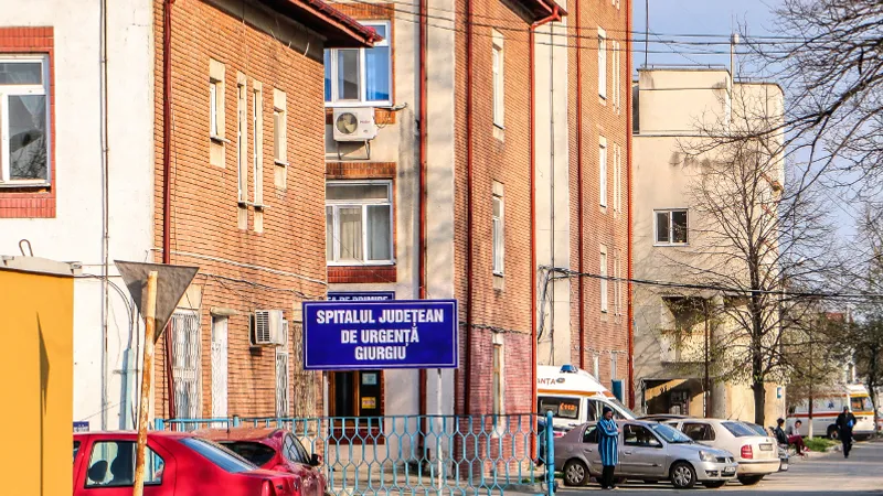 S-a autoînjunghiat în piept la spital (sursa: spitalgiurgiu.ro)