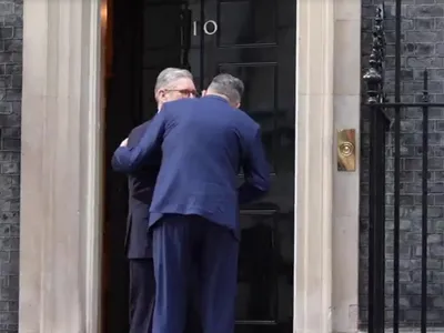 Premierul britanic a îngropat vizita omologului Ciolacu Foto: Captură video