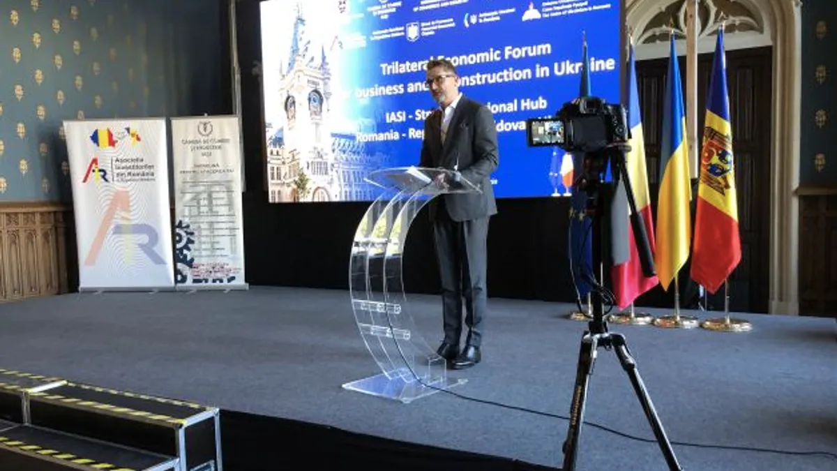 Reconstrucția Ucrainei, discutată aplicat la Iași (sursa: ziaruldeiasi.ro)