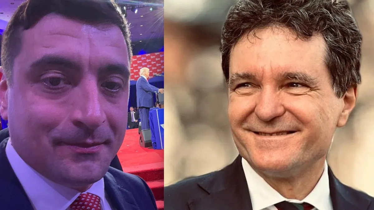 Simion-Nicușor, în turul doi (sondaj) (sursa: Facebook/George Simion, Nicușor Dan)