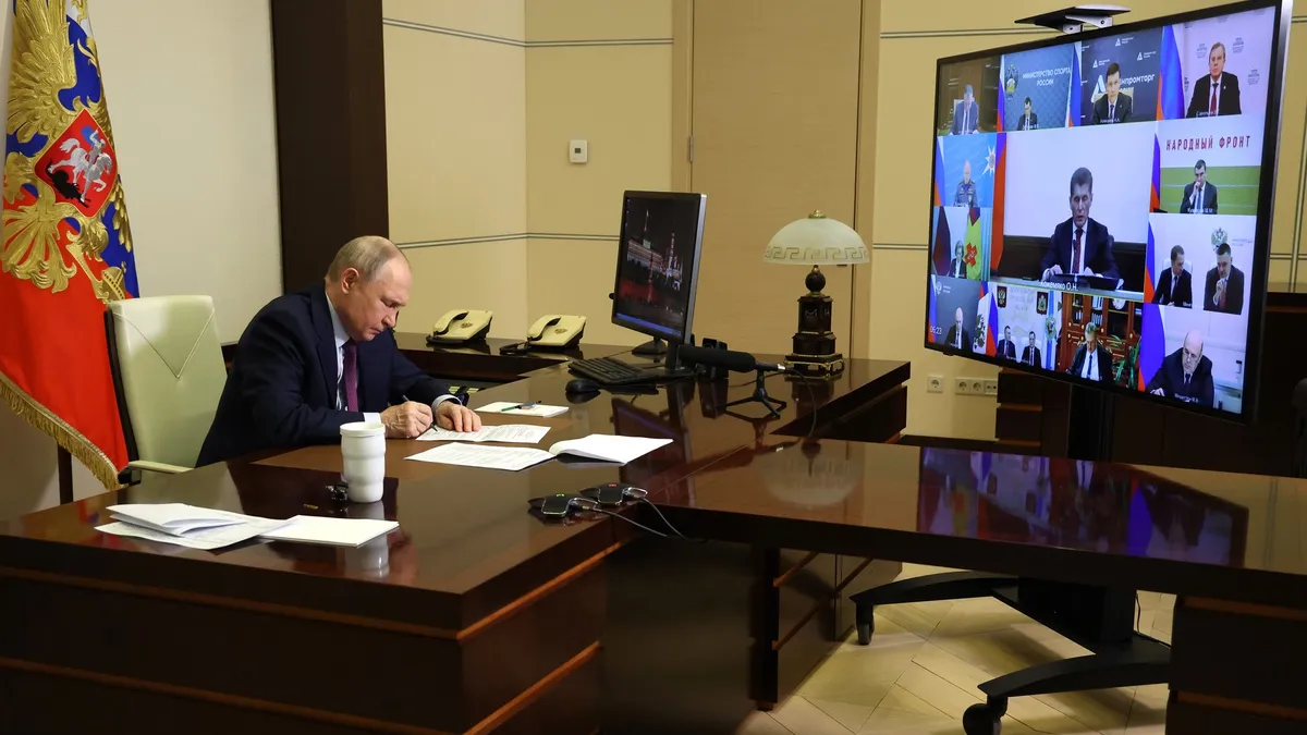 Putin anunță armistițiu temporar de Paște (sursa: kremlin.ru)