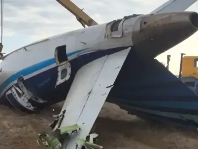 Avion de pasageri prăbușit în Kazahstan (sursa: inform.kz)