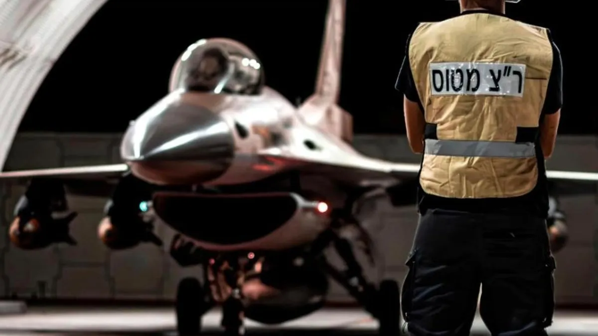 Rachete Hezbollah, distruse de aviația israeliană (sursa: Facebook/Israel Defense Forces)