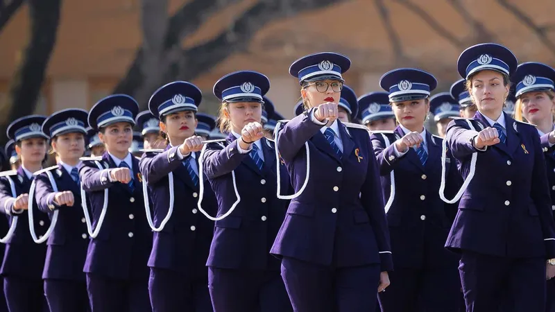 Zeci de studenți de la Academia de Poliție au făcut toxinfecție Foto: Facebook Academia de Poliție