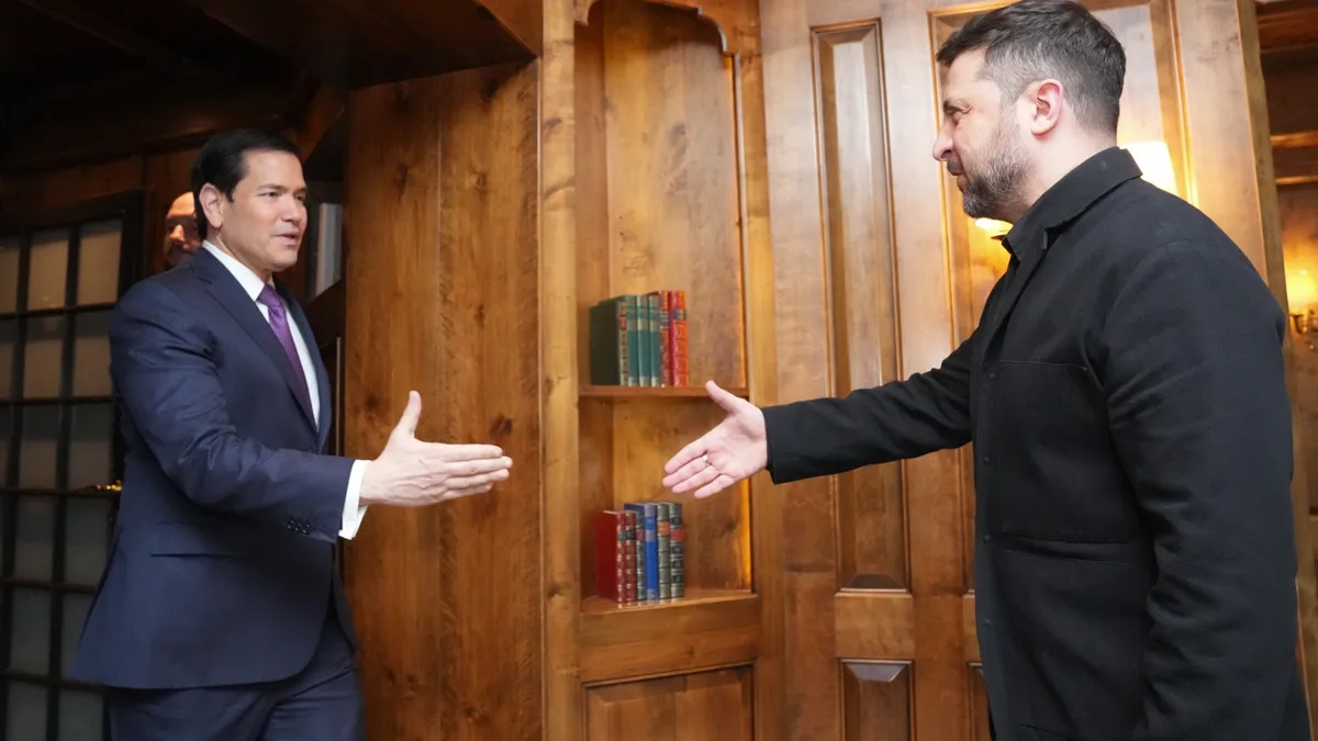 Marco Rubio a lăudat armata Ucrainei și a criticat dur aliații din NATO care au refuzat să sprijine acțiunea SUA în Iran Foto: Facebook State Department