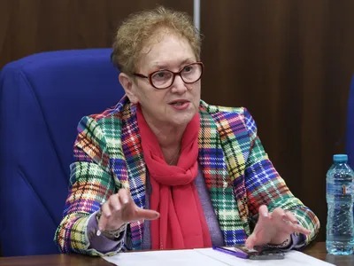 Pensionara care conduce Avocatul Poporului, Renate Weber, ignoră nedreptățile „recalculării” (sursa: Inquam Photos/Sabin Cirstoveanu)