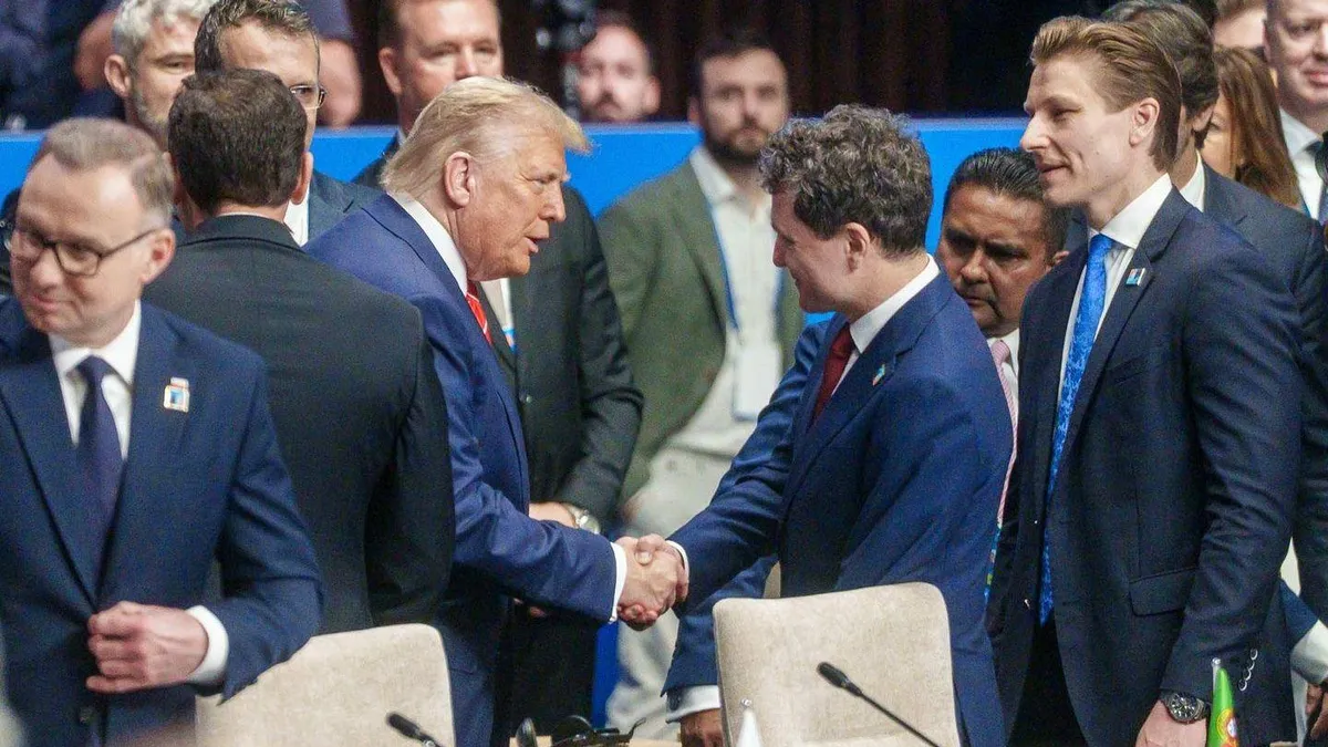 Nicușor Dan, cordialități cu Donald Trump (sursa: Facebook/Nicușor Dan)