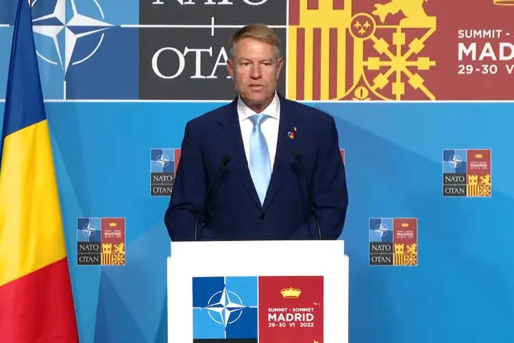 Iohannis așteaptă măsuri concrete de la Summitul NATO (sursa: Facebook/AdministratiaPrezidențială)