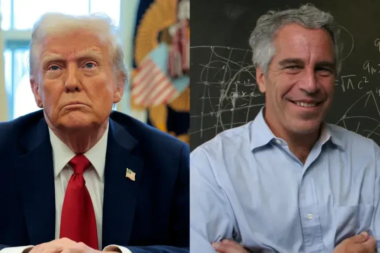 Trump și emailurile din dosarul Epstein (sursa: CBS News)