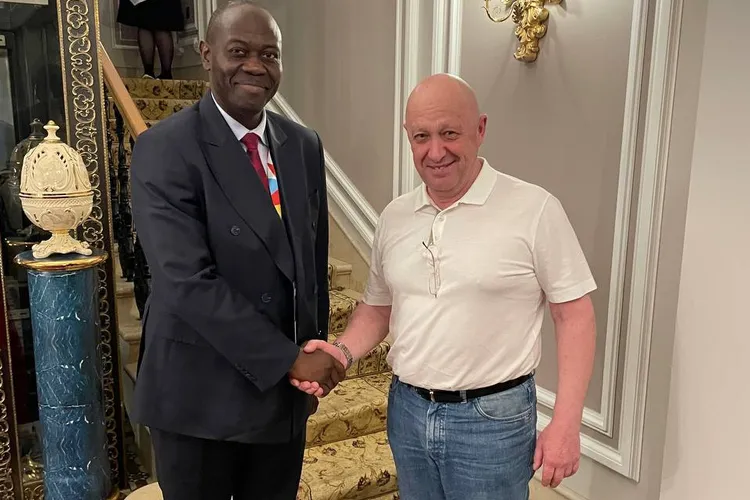 Prigojin, omul lui Putin în Africa (sursa: fontanka.ru)