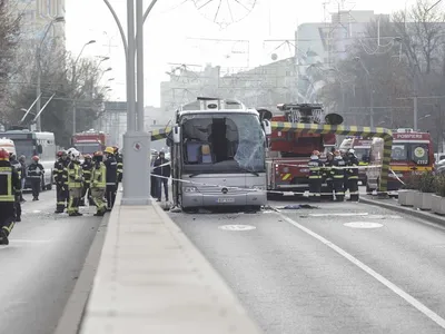 Straniile accidente în serie din Pasajul Unirea Foto: Inquam/ George Calin