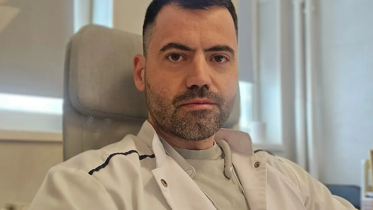 Medicul Ștefan Busnatu, pregătit să fie ministru în guvernul Tomac Foto: Facebook