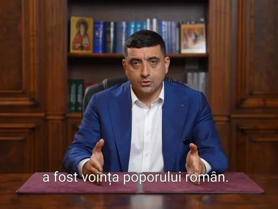 Simion îl felicită pe Nicușor Dan (sursa: Facebook/George Simion)