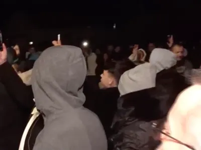 Protest în Sânmihaiu Român după crima din Cenei (sursa: Digi24)