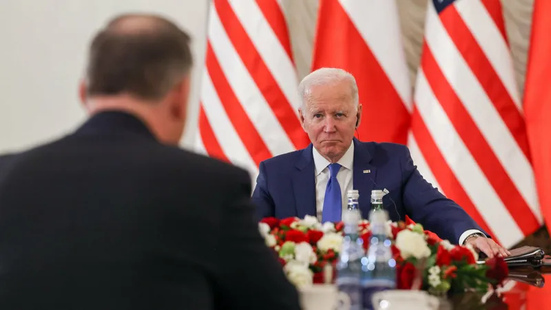 Biden: Putin, măcelar. Contați pe NATO (sursa: Facebook/Andrzej Duda)