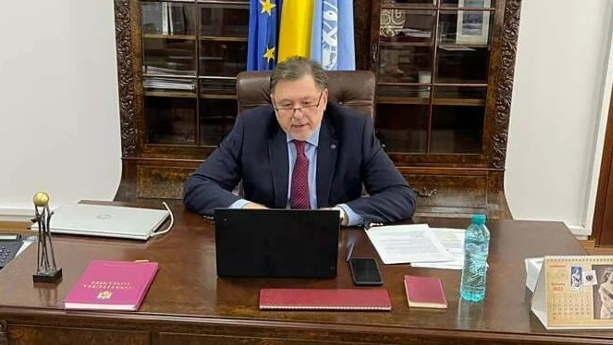 Rafila nu vede motive de panică (sursă: Facebook/Ministerul Sănătății)