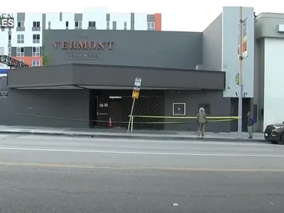 Atac cu mașina în Los Angeles (sursa: CNBC)